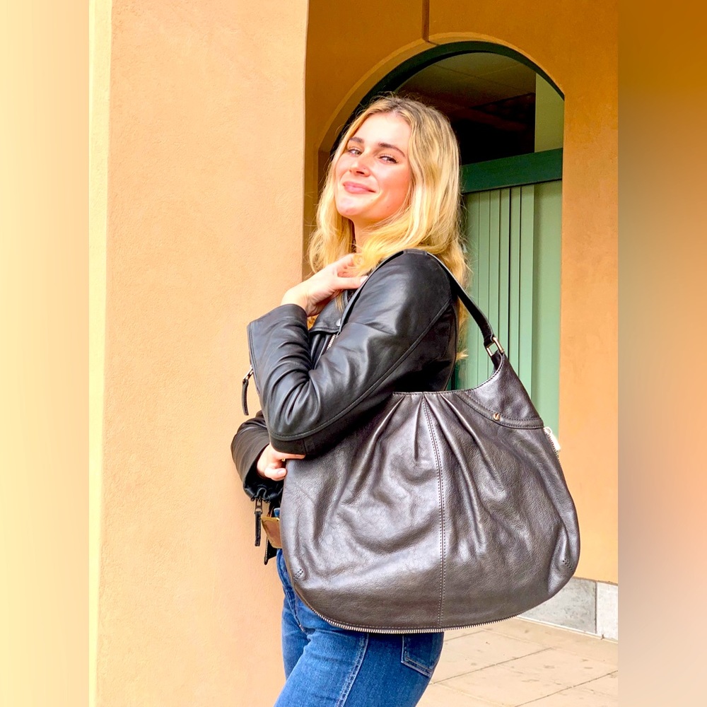 NWT Italian leather hobo style bag